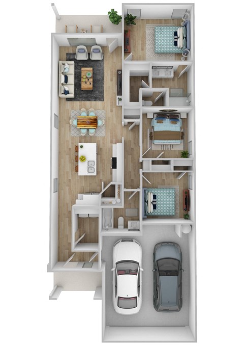 Millbrook Commons Amber Floor Plan